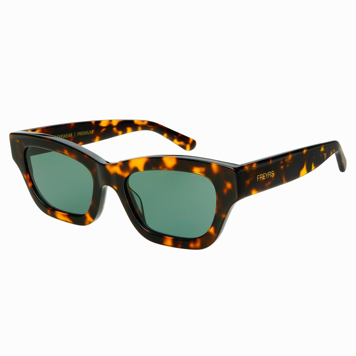 Aurora Acetate Cat Eye Sunglasses: Tortoise