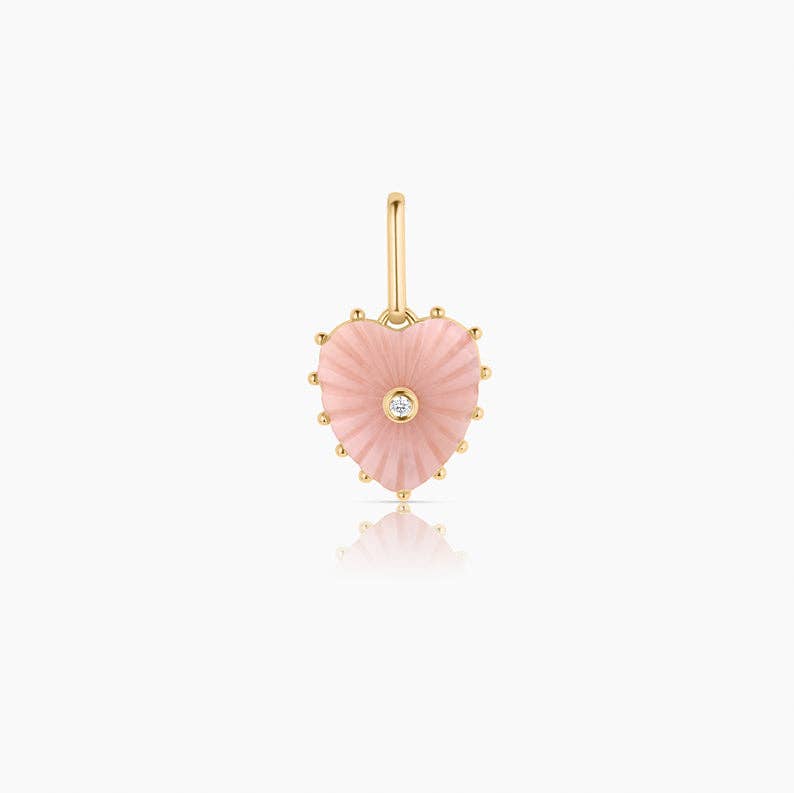 Isabel Pink Opal Charm