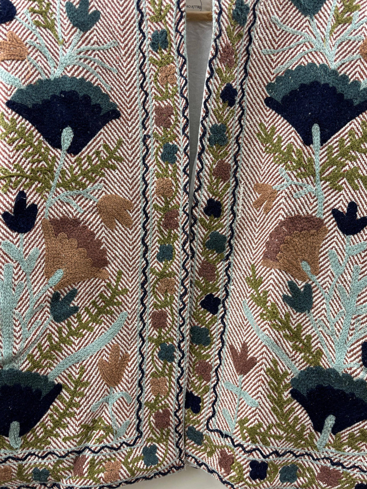 The Blush Botanicals - Herringbone Jacket