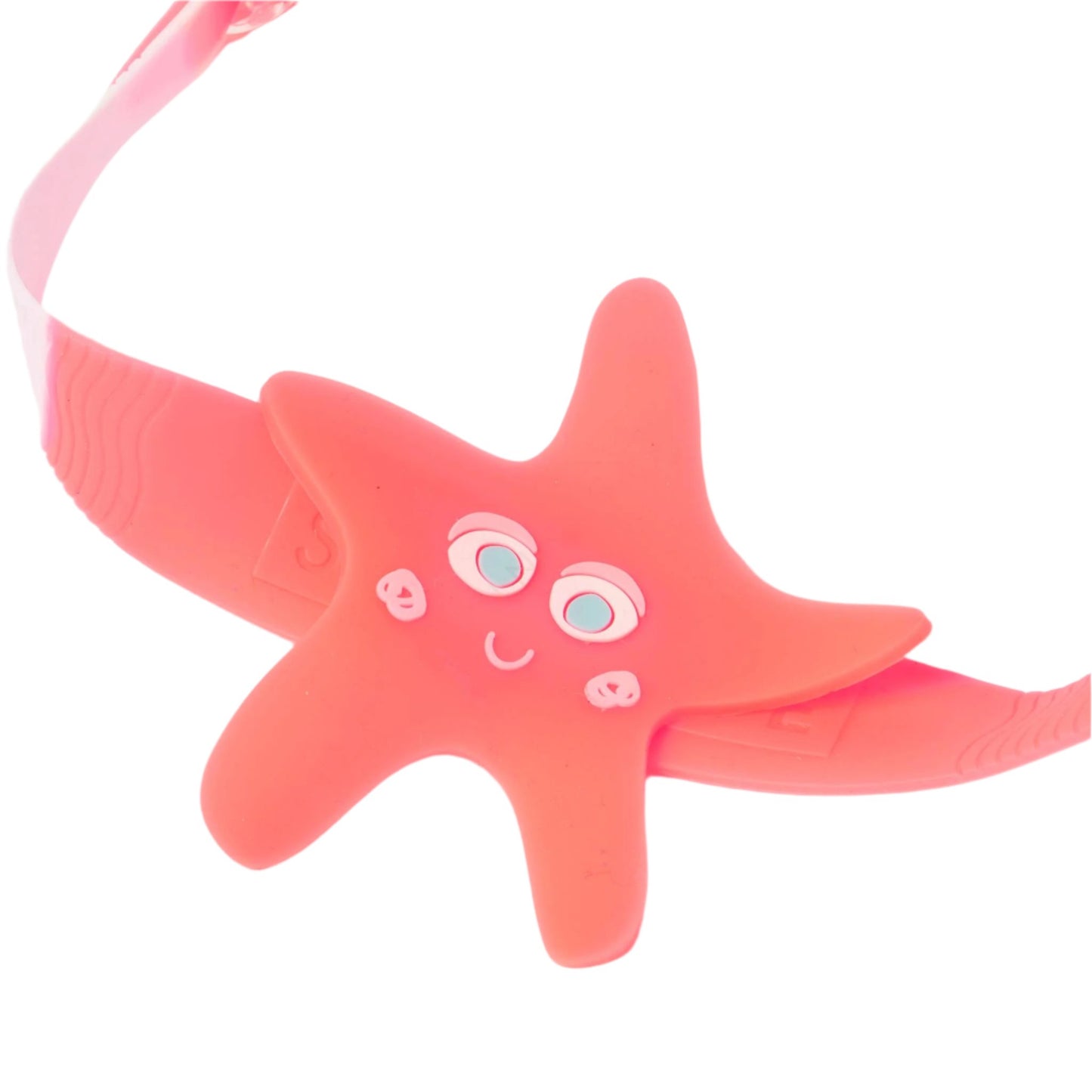 Melody the Mermaid Mini Swim Goggles Neon Strawberry