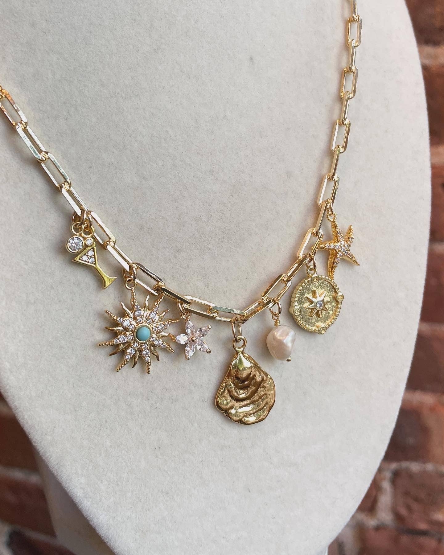 Oyster Shell Charm