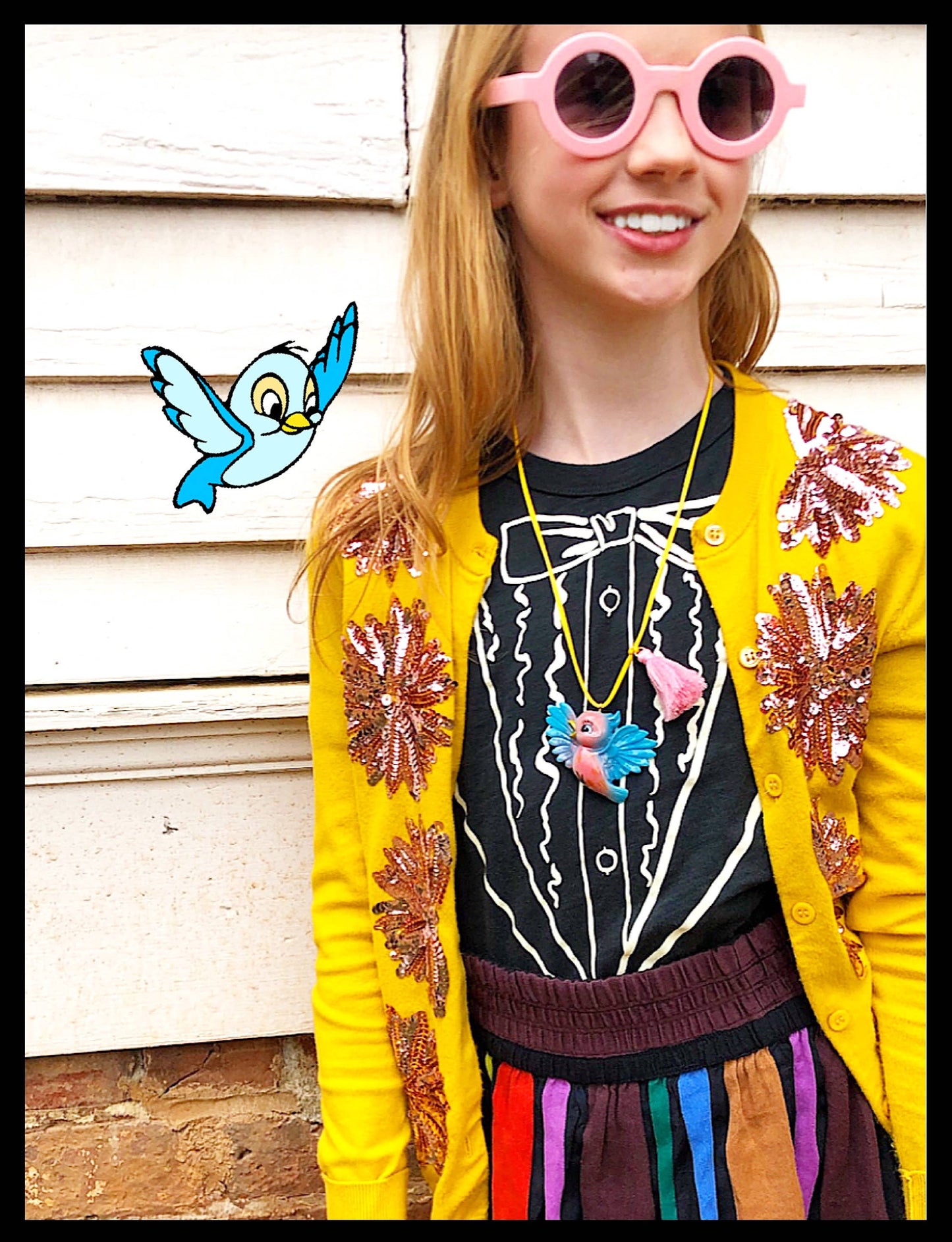 "Birdie the Bird" Necklace