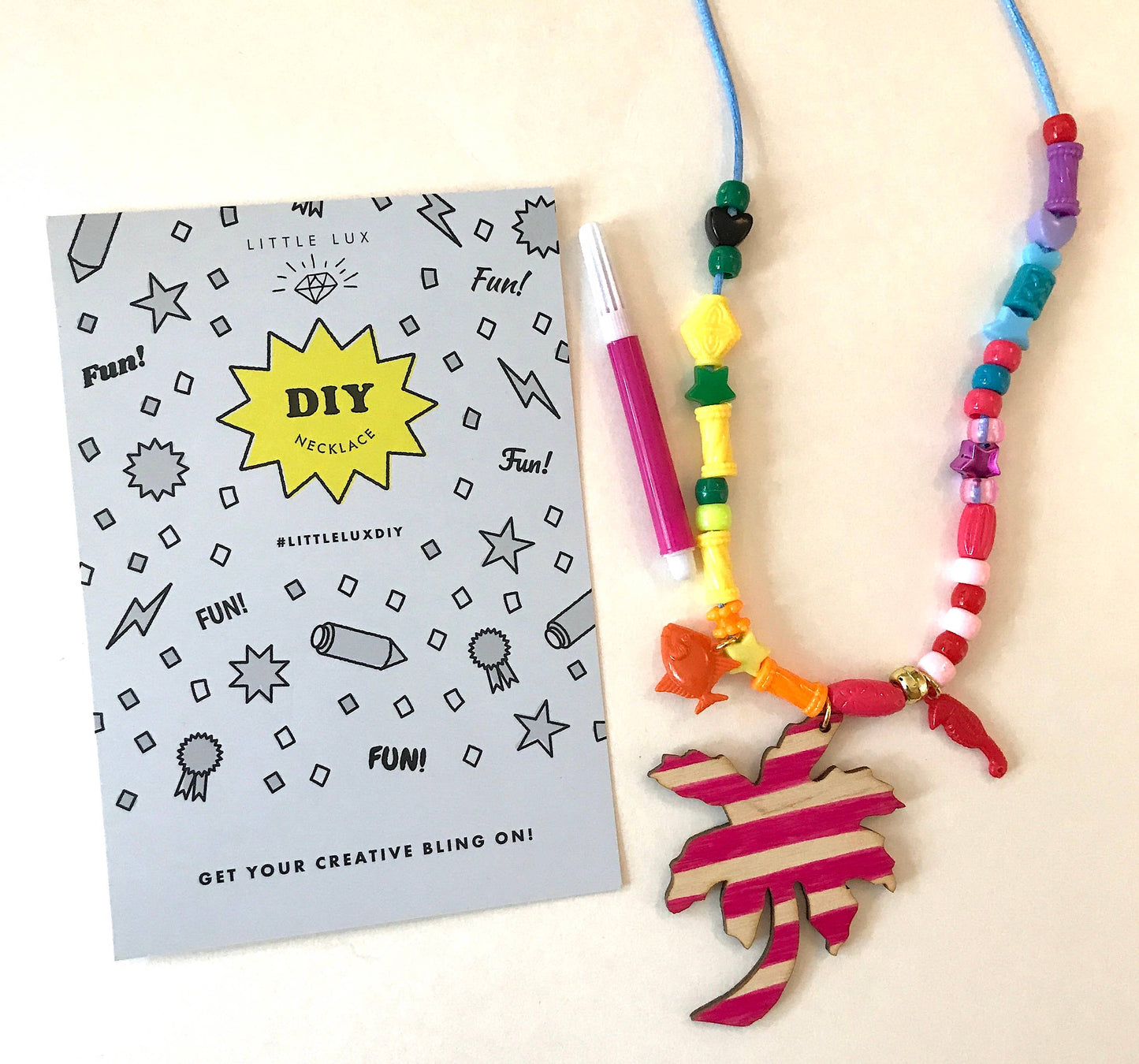 "DIY PALM TREE" Necklace Kit
