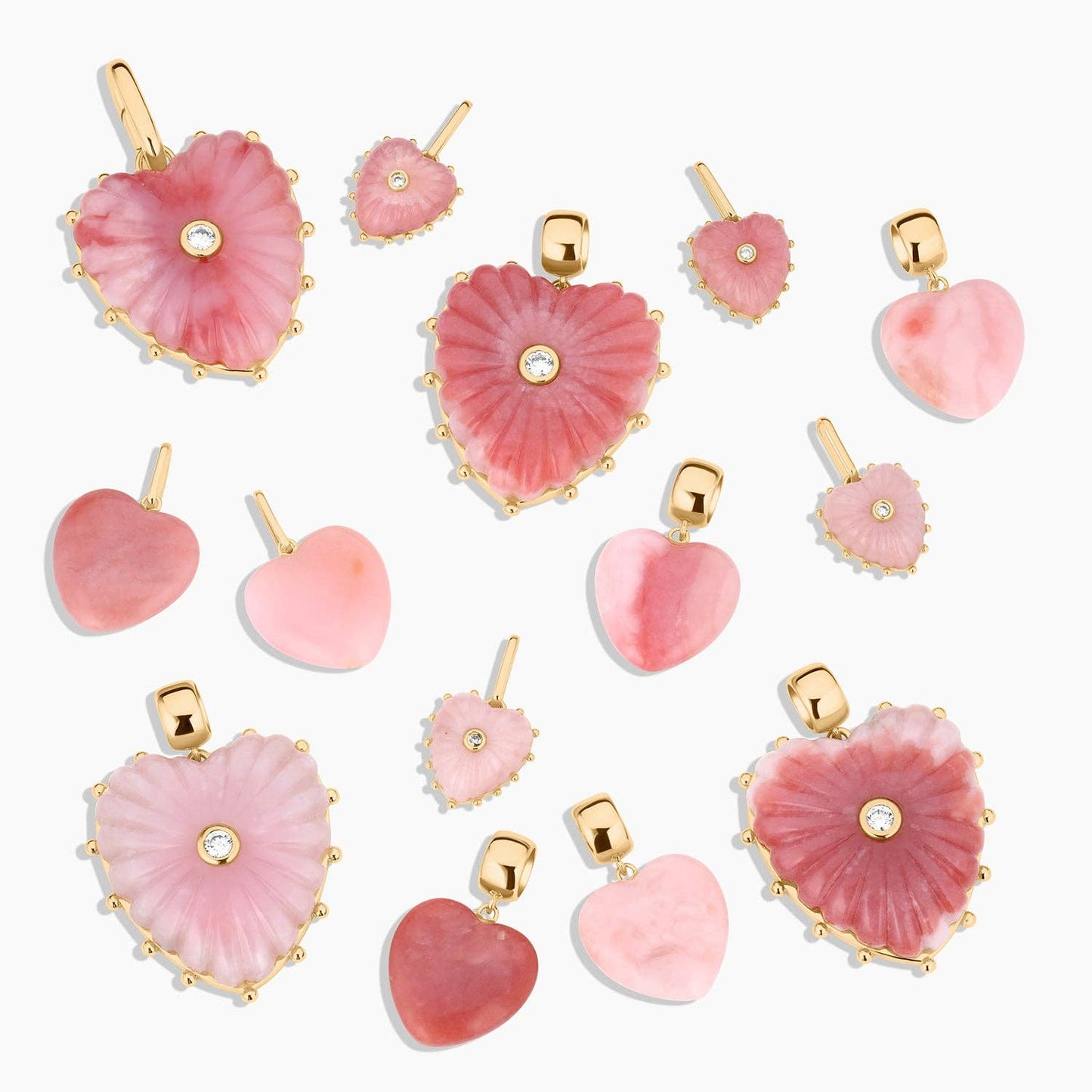 Isabel Pink Opal Charm