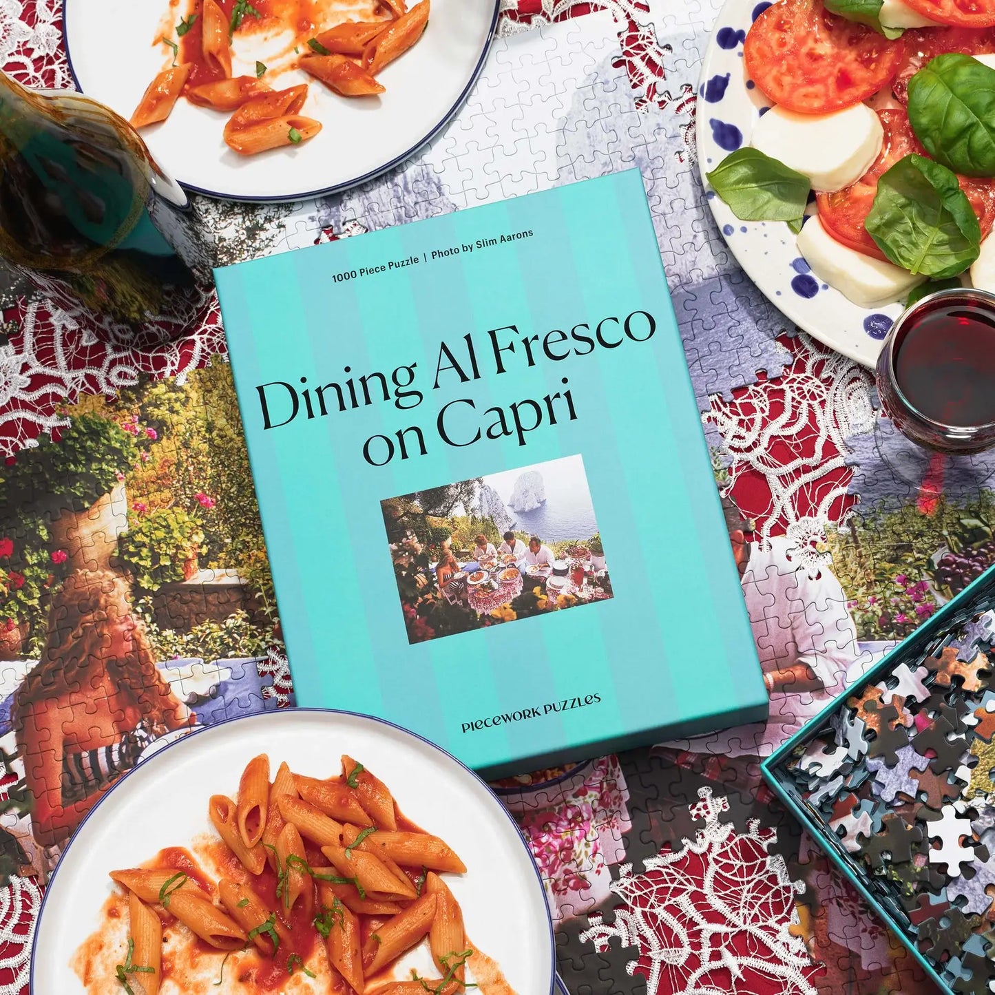 Dining Al Fresco - 1000 pieces puzzle