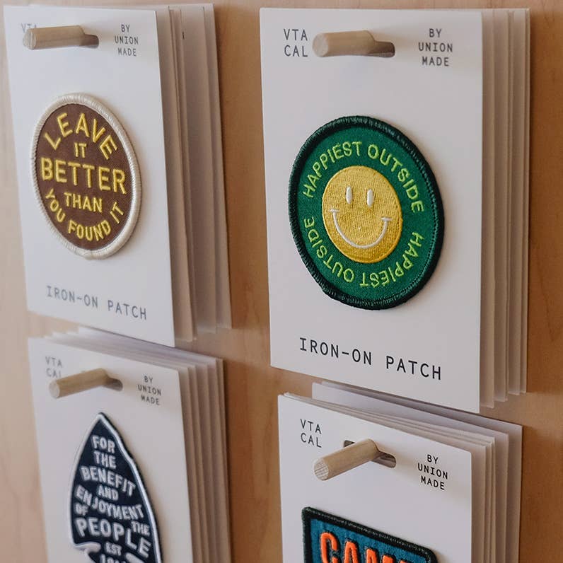I Love Our National Parks Iron on Patch: No