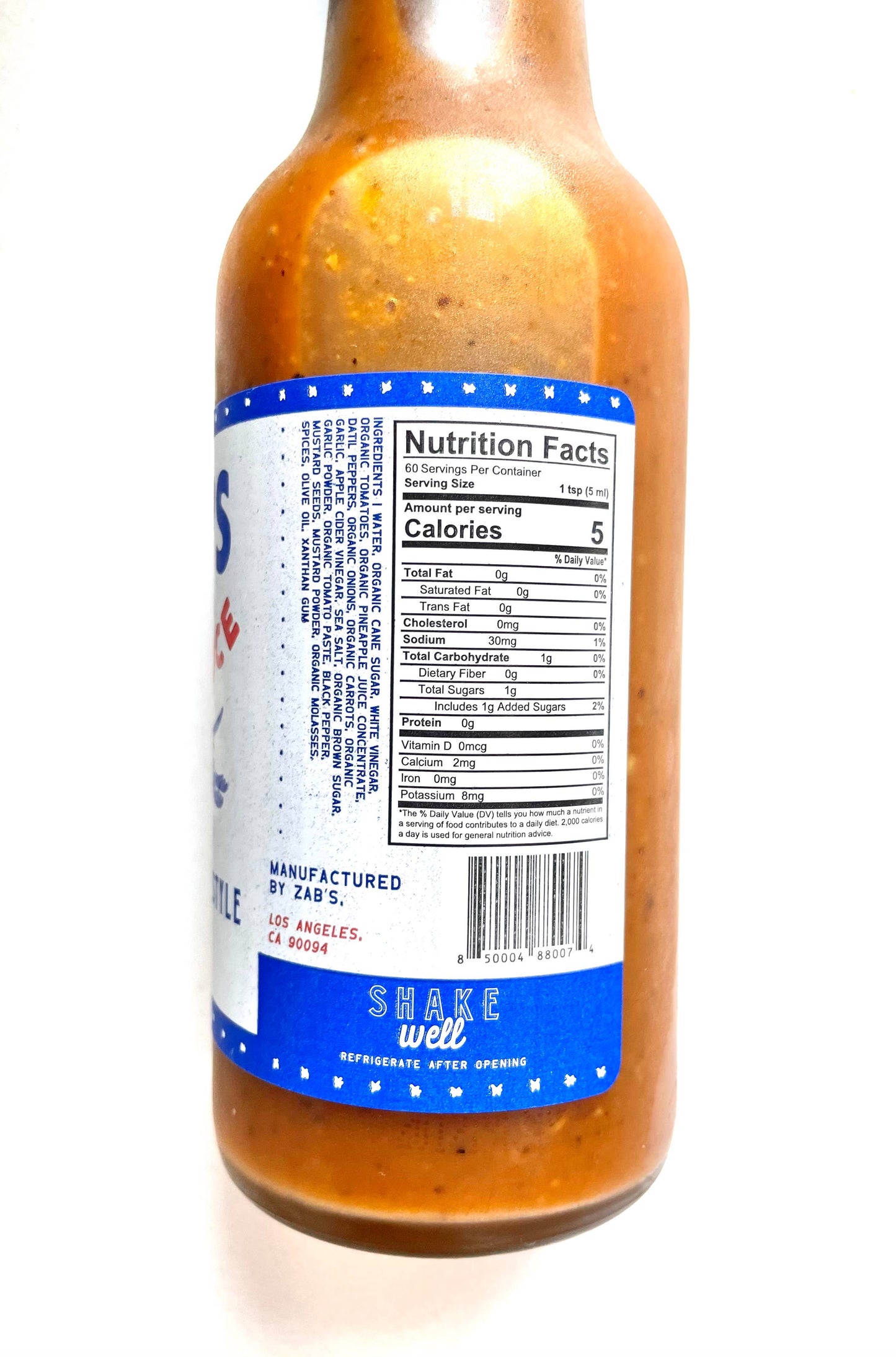 Zab's St. Augustine Style Hot Sauce