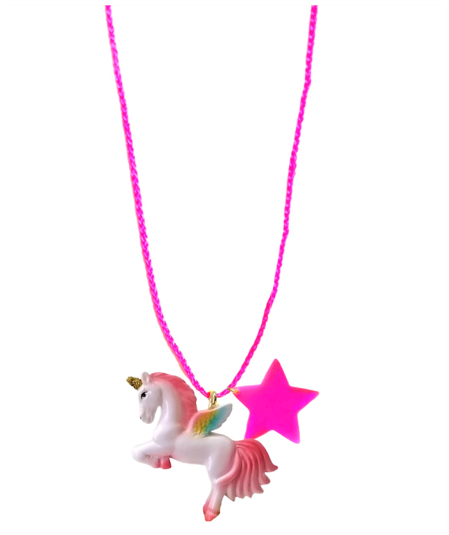 "RAINBOW UNICORN" NECKLACE