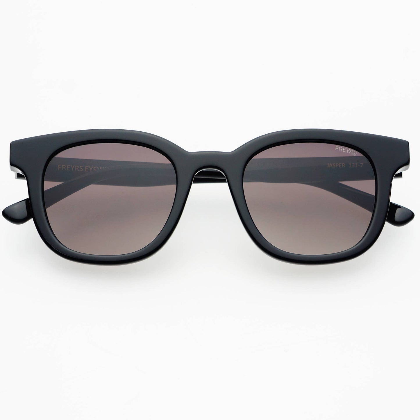 Jasper Acetate Unisex Sunglasses : Black