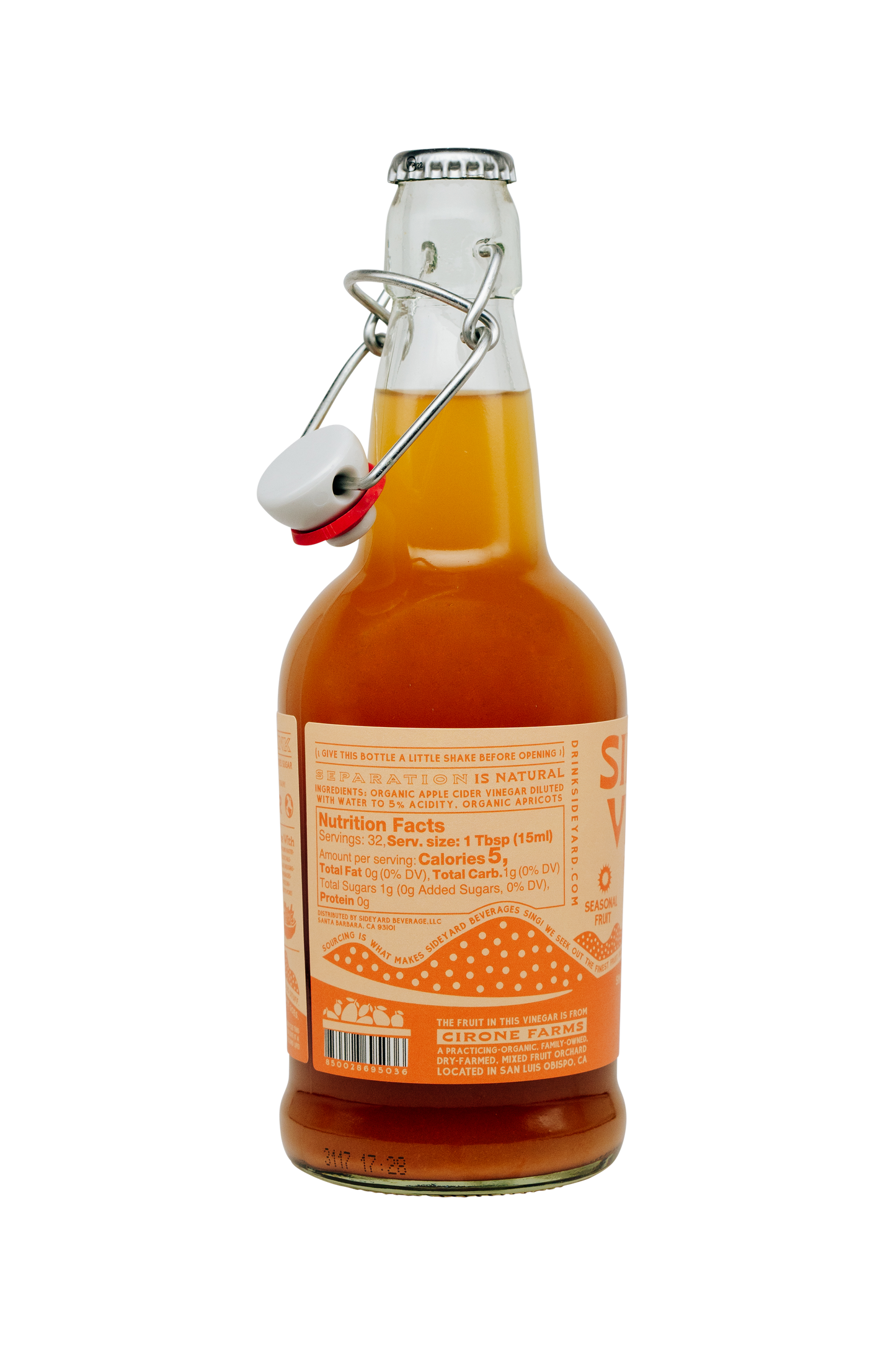 Apricot Fruit-Infused Vinegar