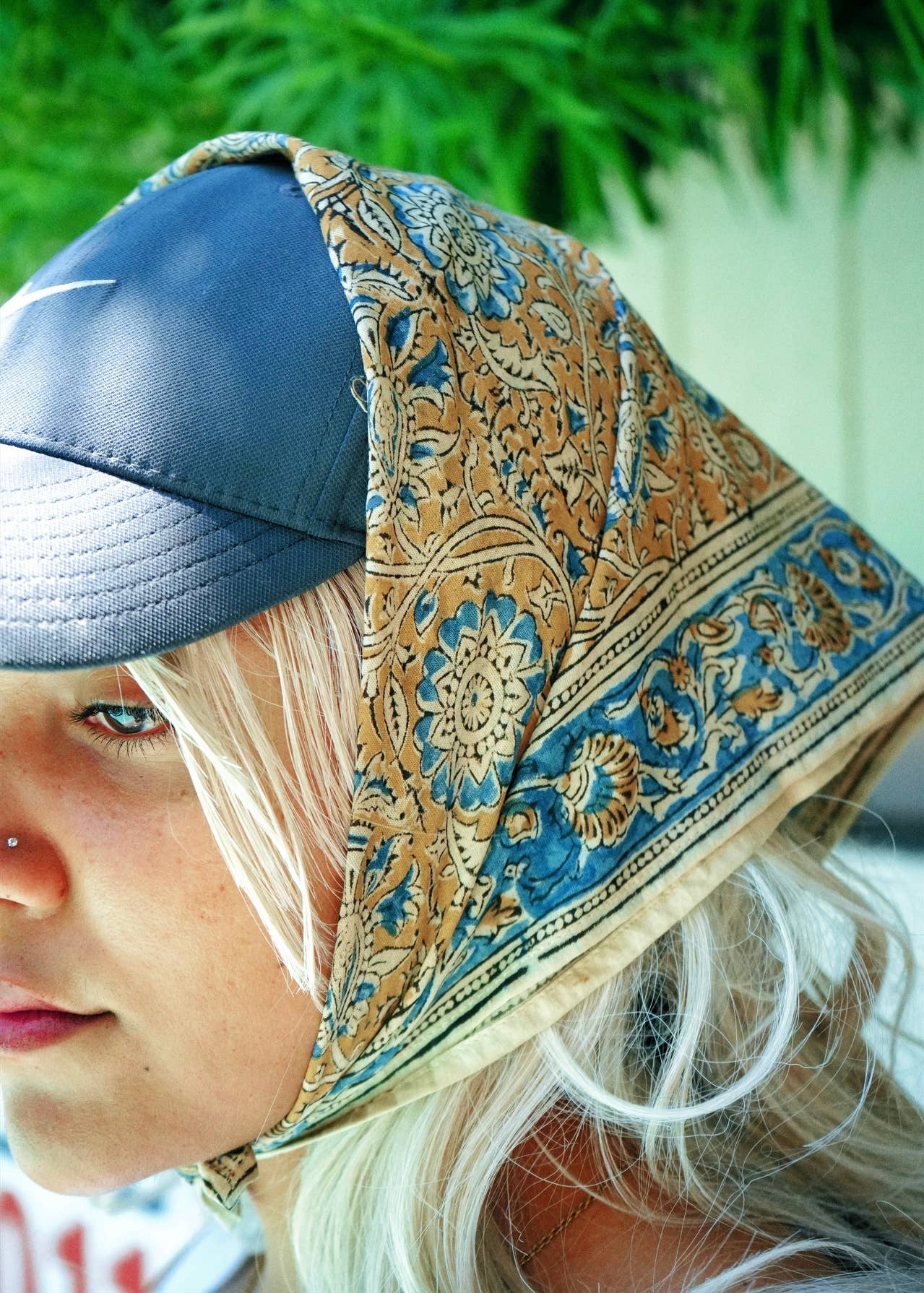 Seaside Garden - Cotton Bandana