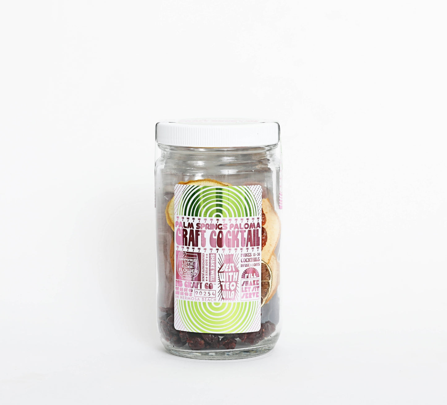 Palm Spring Paloma Craft Cocktail / Mocktail Drink kit