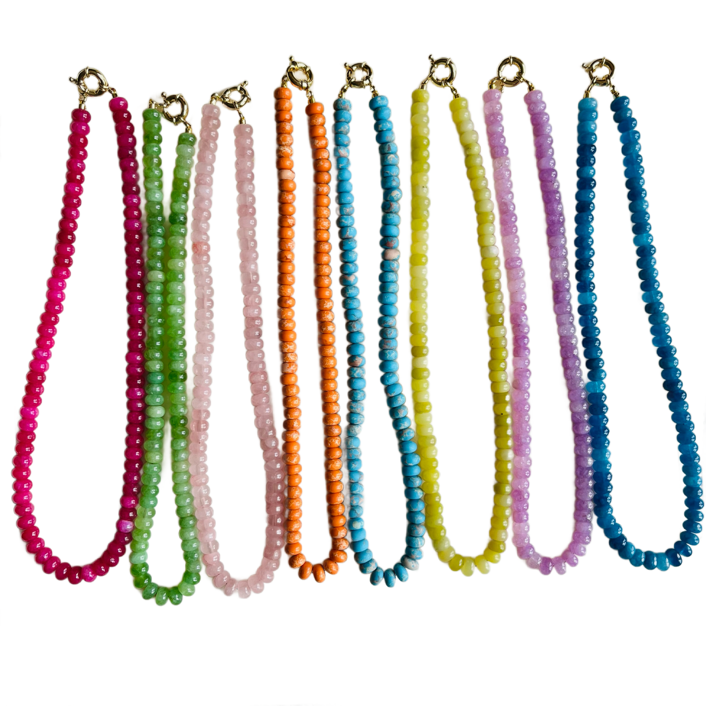 Candy Necklaces: Olive Green