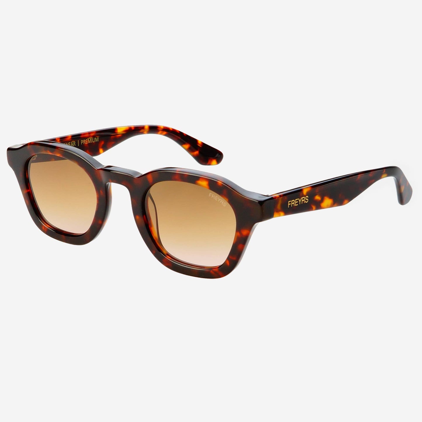 Blake Acetate Mens Round Sunglasses : Tortoise
