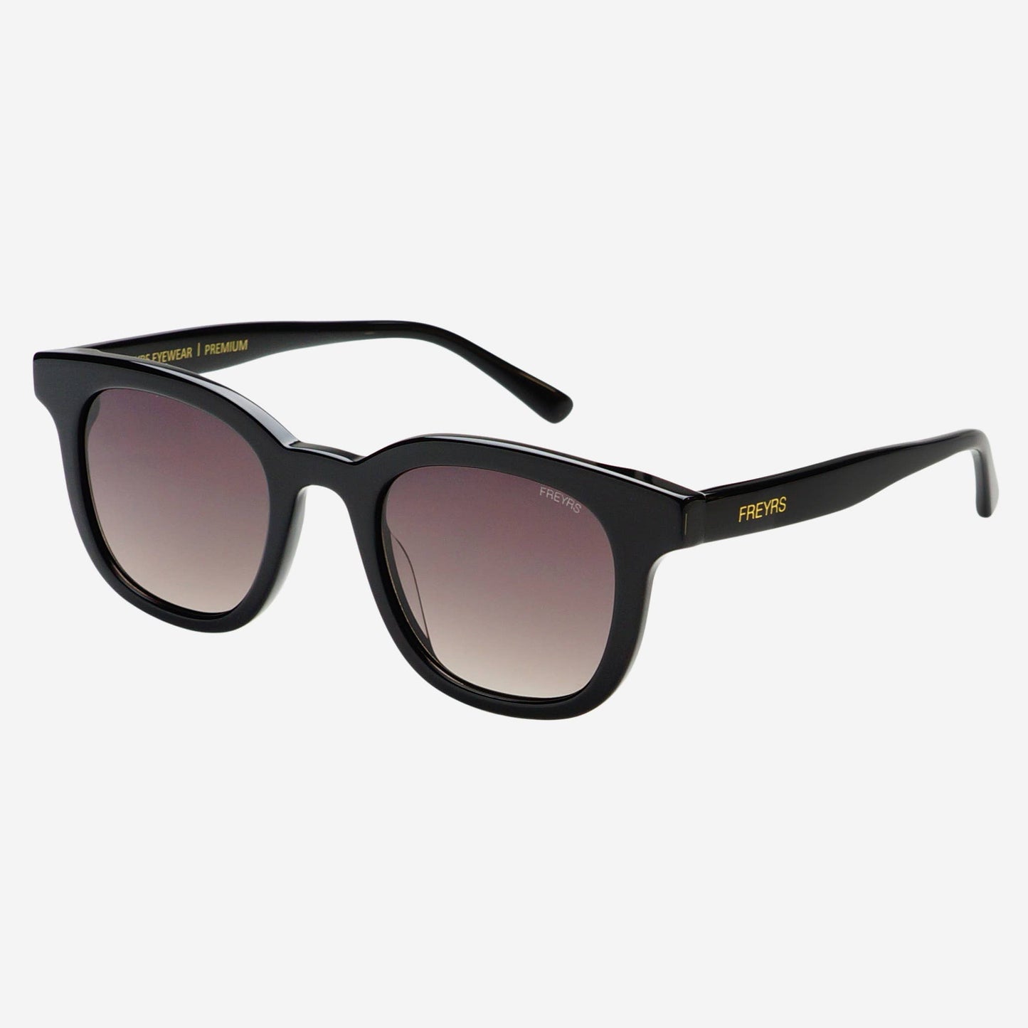 Jasper Acetate Unisex Sunglasses : Black