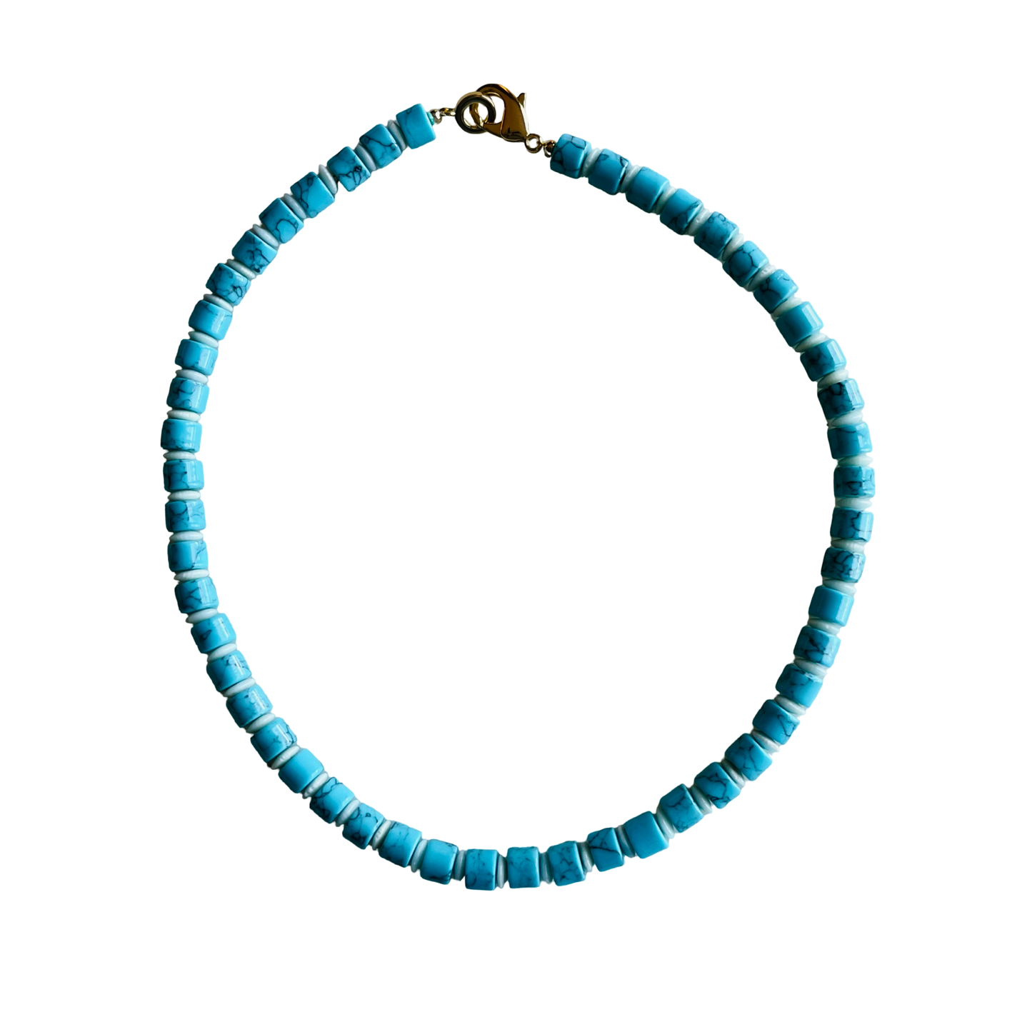 The Cabana Necklace: Blue Turquoise