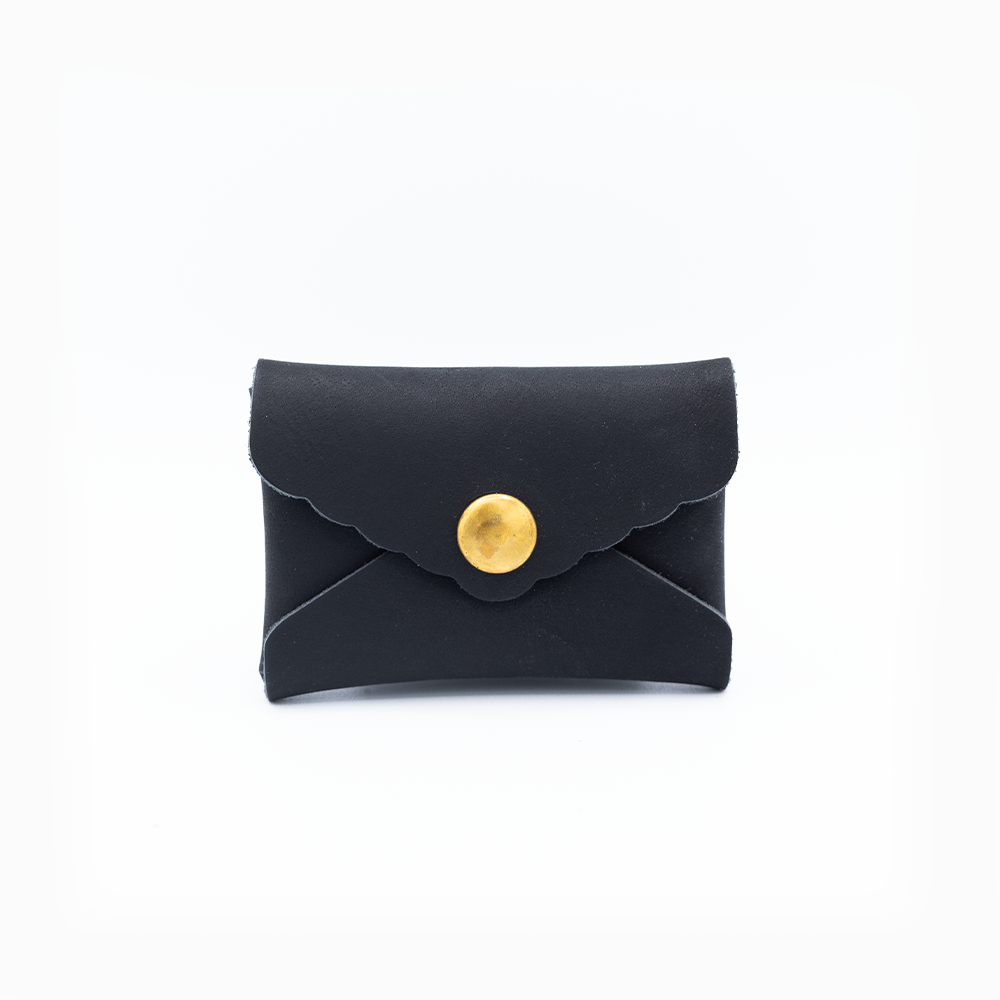Mini Envelope Card Holder: Black