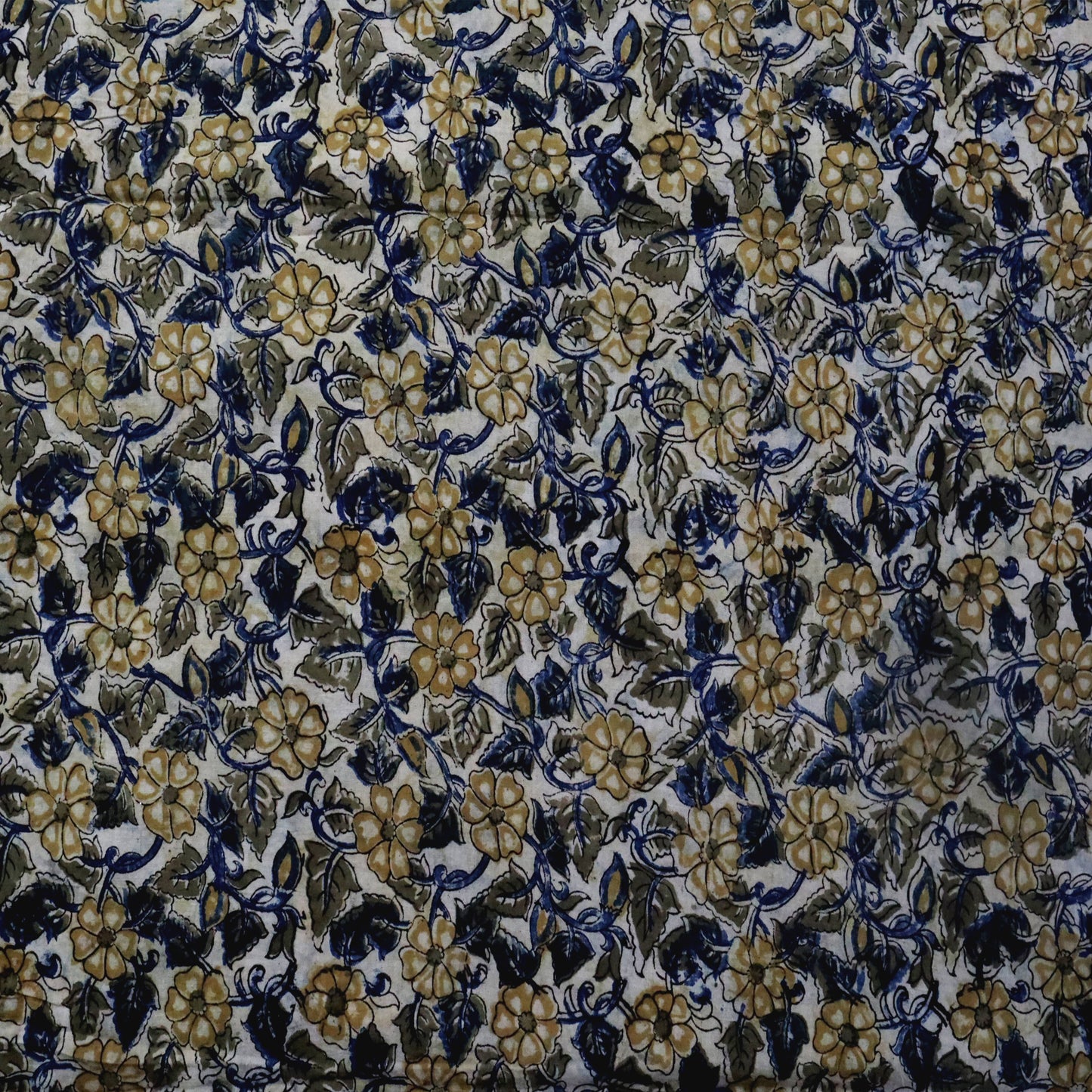 Woven Thistle - Kalamkari Cotton Bandana