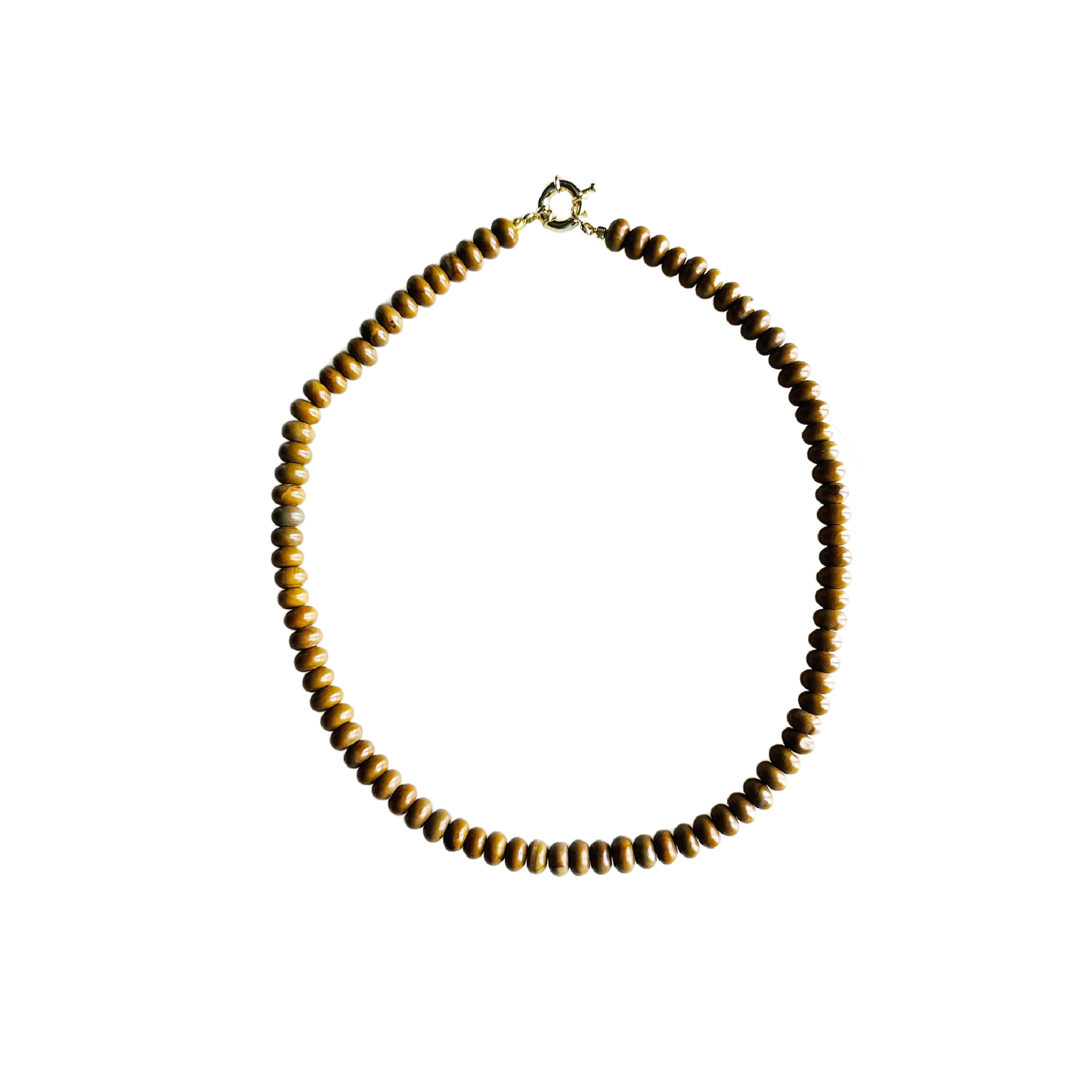 Candy Necklaces: Light Gray Angelite