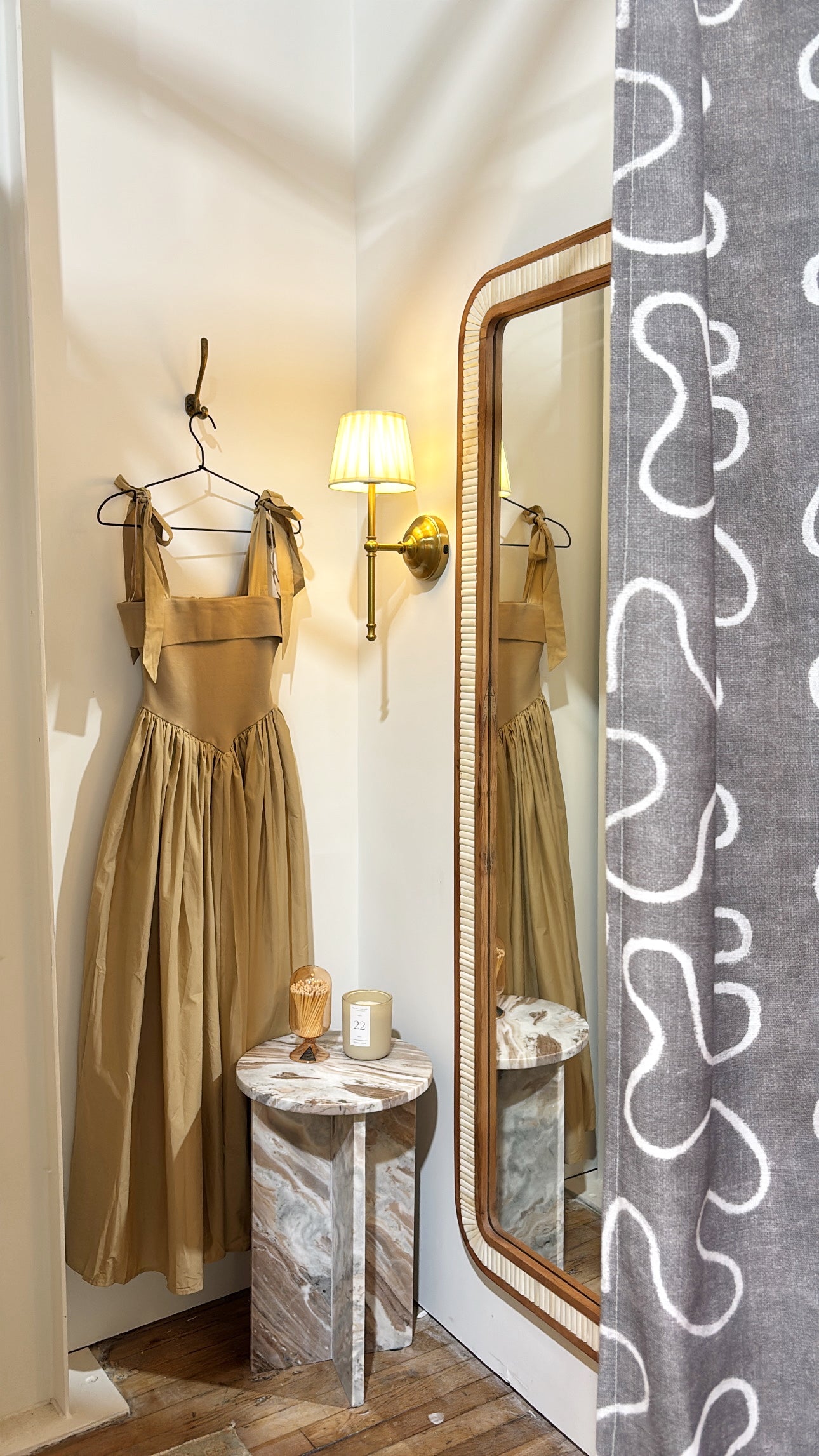 Karina Khaki Dress