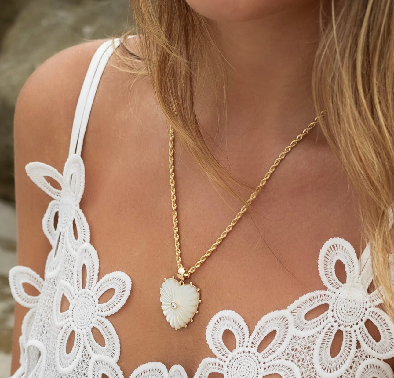 Malene Mother Of Pearl Bail
