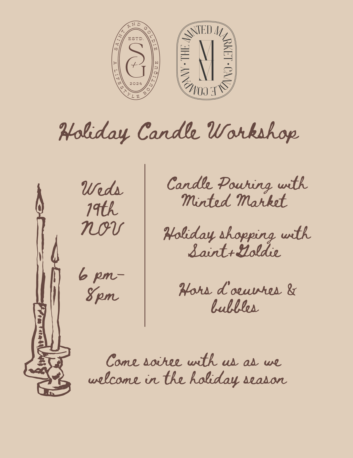 Holiday Candle Workshop