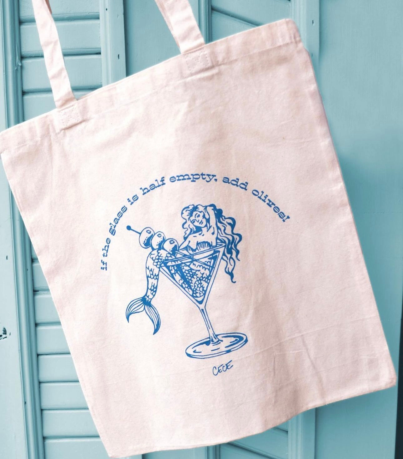 Mermaid Martini Tote - Cece Page