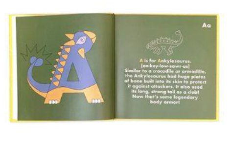Dino Legends Alphabet Book