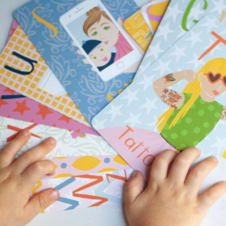 Not Your Momma's Alphabet Cards