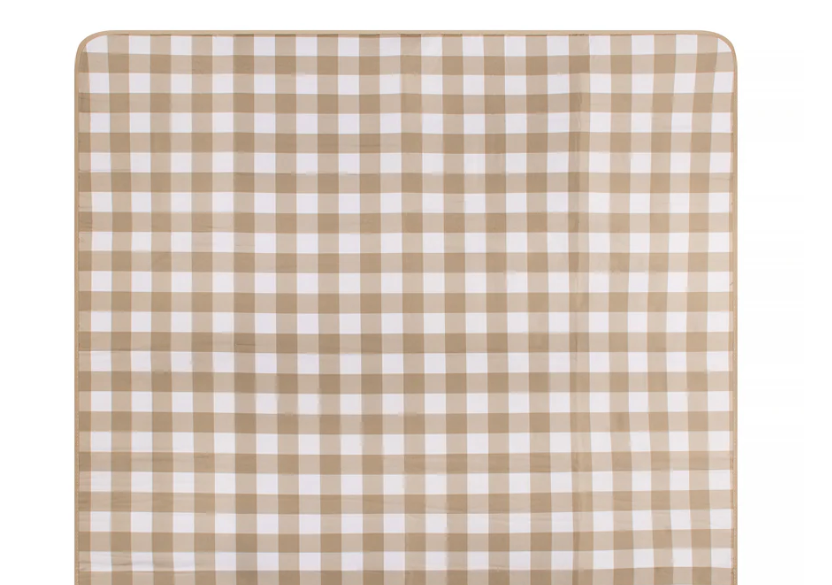 Picnic Mat Olive Check - Medium