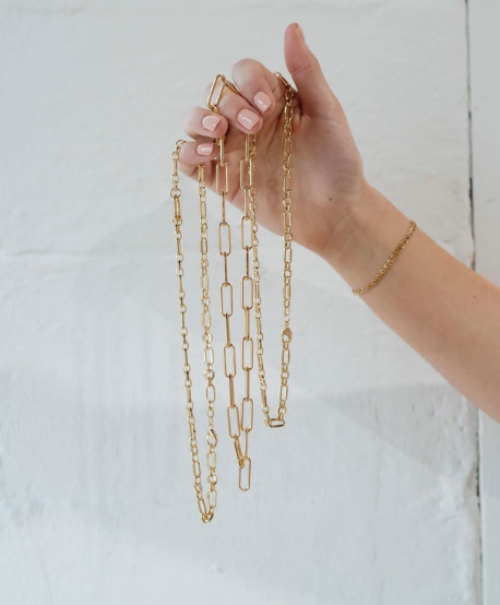 Gold Chunky Chain Necklace