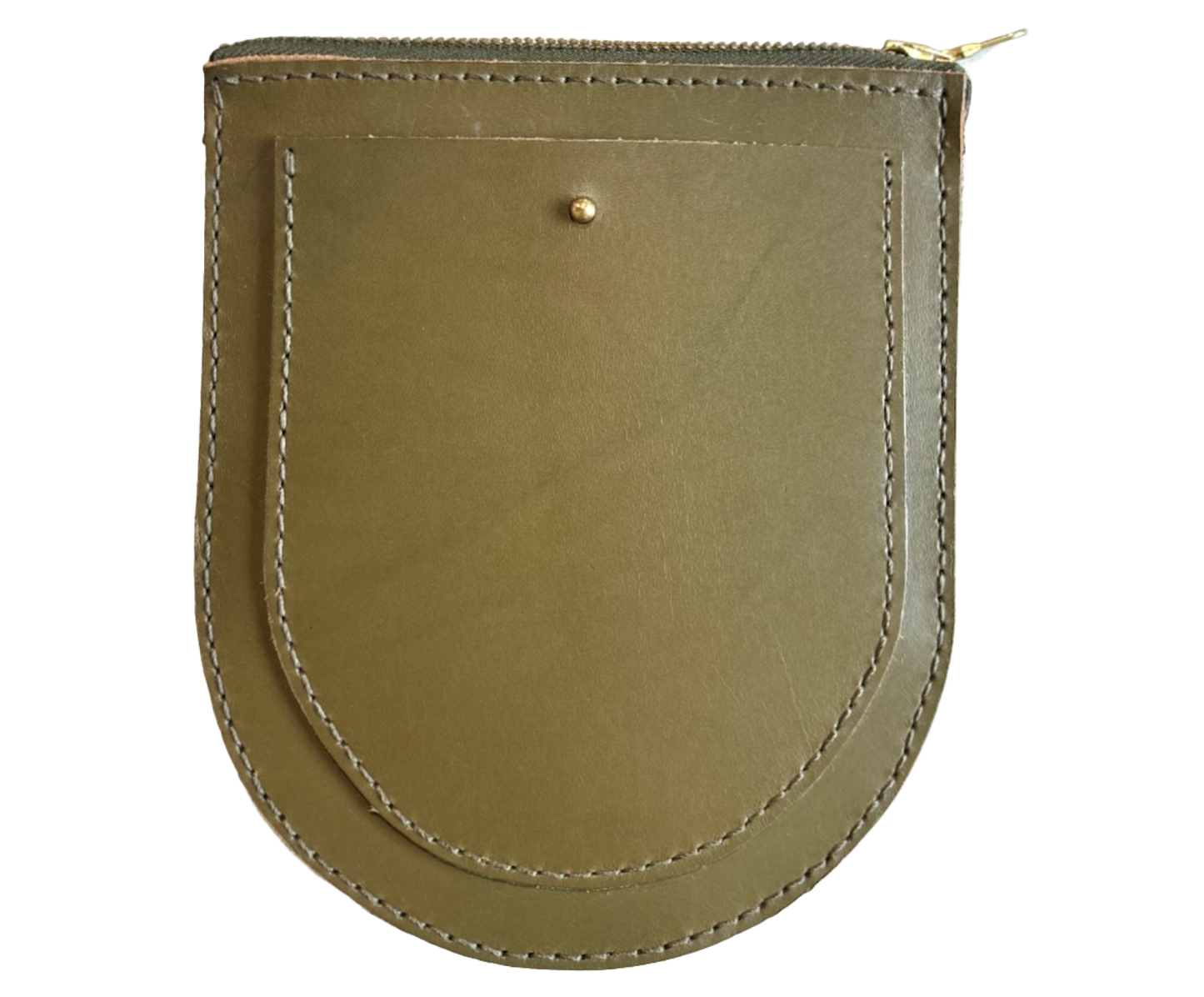Neko Zip Wallet - Olive