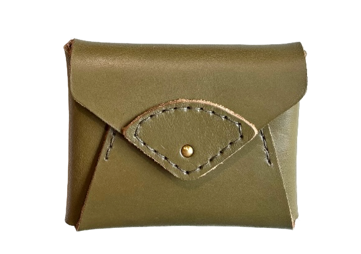 Chloe Card Holder - Olive