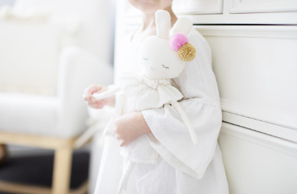 Isabelle Bunny Ivory Linen