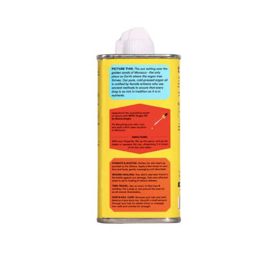 Argan Oil 100% Organic - Hair, Face, Body Oil