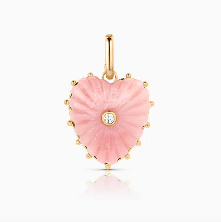 Malene Pink Opal Clip