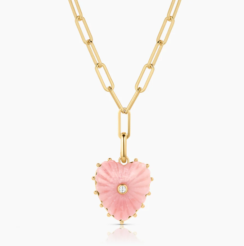 Malene Pink Opal Clip