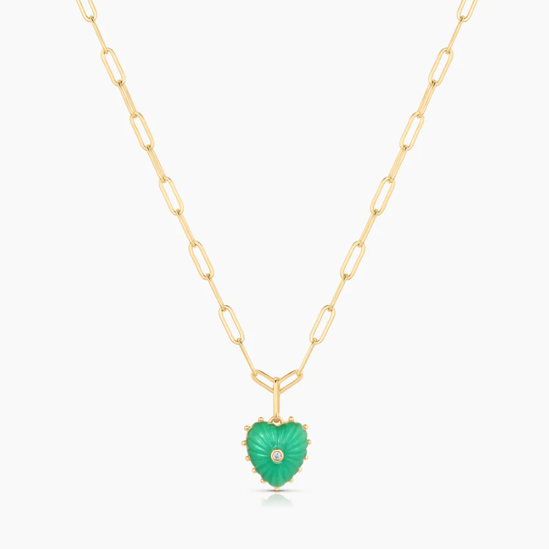 Isabel Chrysoprase Charm