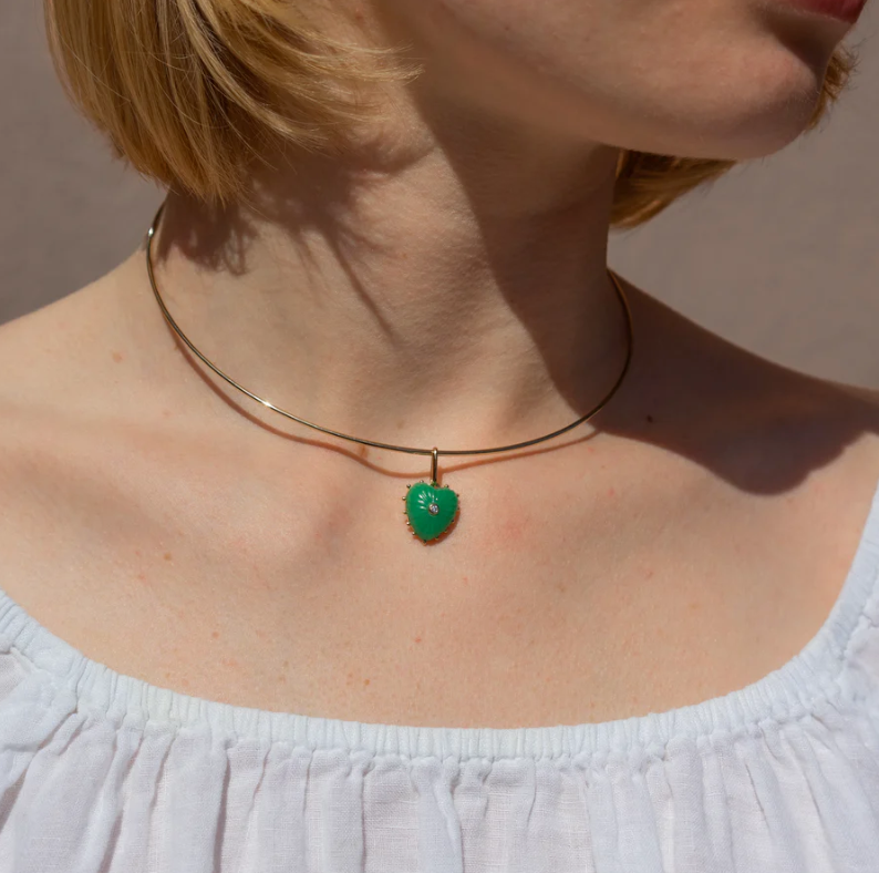 Isabel Chrysoprase Charm