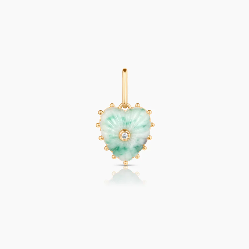 Isabel Green Dot Charm