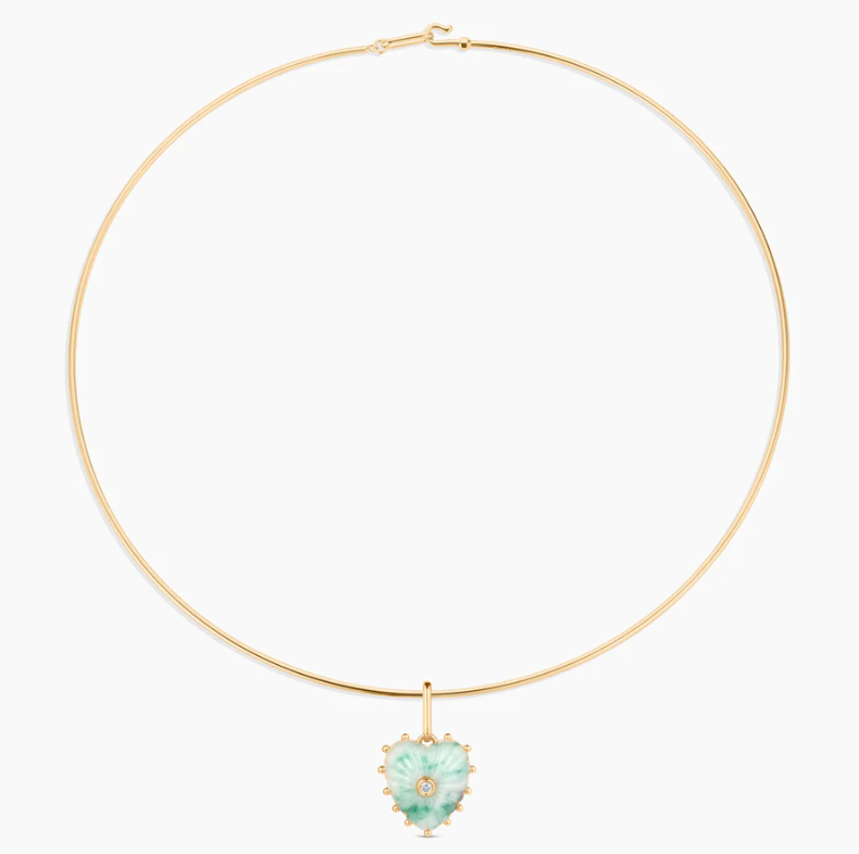 Isabel Green Dot Charm