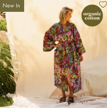 Genevieve Cotton Bath Robe