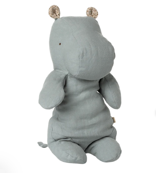 Safari Friends Hippo - Blue Grey