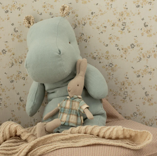Safari Friends Hippo - Blue Grey