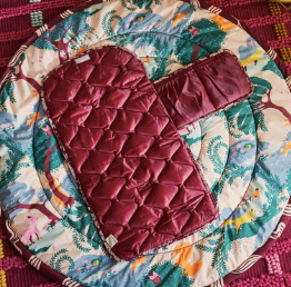 Evette Change Mat - Mahogany