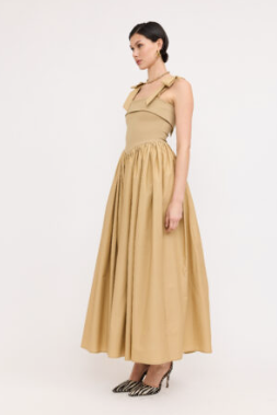 Karina Khaki Dress