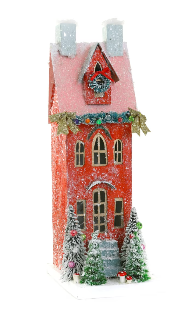 Red Townhouse - Christmas Village