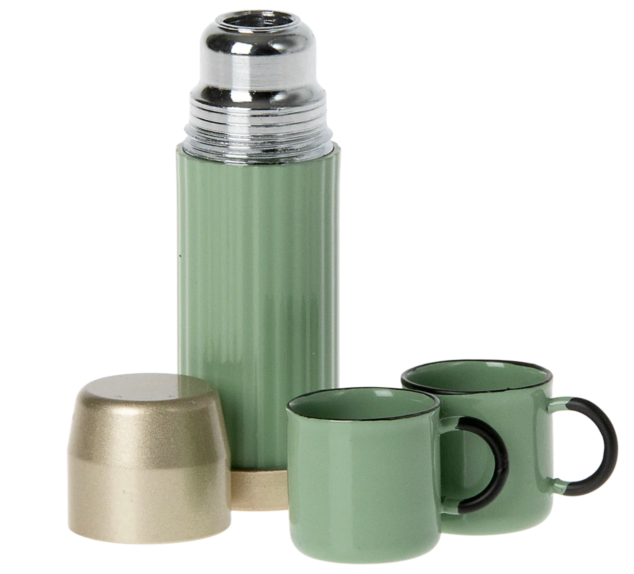 Thermos and cups, Mouse - Mint