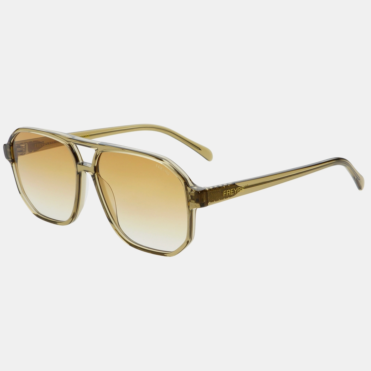 Billie Aviator Sunglasses - Olive Green