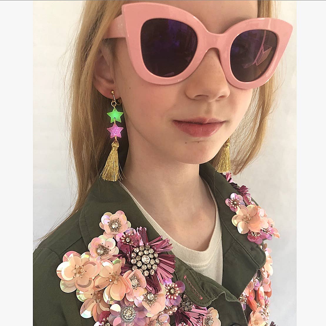 "Starlight Clip On" Earrings